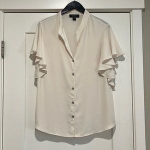 Karen Kane Ivory Blouse